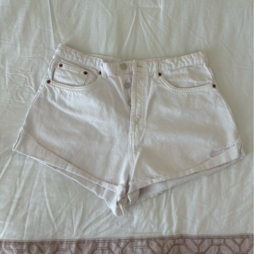 Zara White shorts